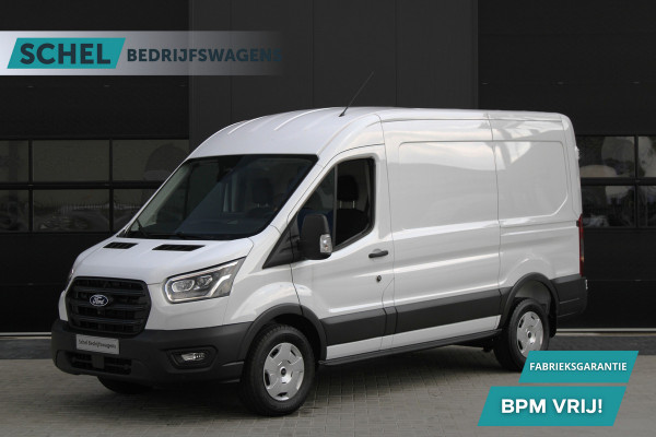 Ford Transit 350 2.0 TDCI L2H2 Trend 130pk Trend - Facelift - Xenon - Carplay - Android - Camera - Airbag Passagier - Rijklaar