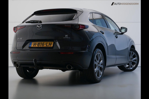 Mazda CX-30 2.0 e-SkyActiv-X M Hybrid Luxury (HEAD-UP DISPLAY,BOSE,STOELVERWARMING,SCHUIFDAK,KEYLESS,DODEHOEK,360 CAMERA,TREKHAAK)