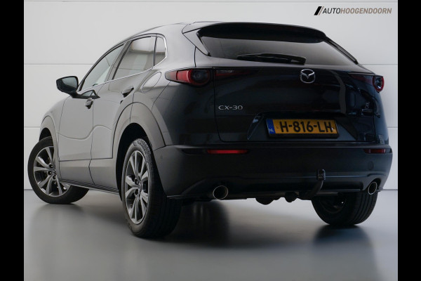 Mazda CX-30 2.0 e-SkyActiv-X M Hybrid Luxury (HEAD-UP DISPLAY,BOSE,STOELVERWARMING,SCHUIFDAK,KEYLESS,DODEHOEK,360 CAMERA,TREKHAAK)