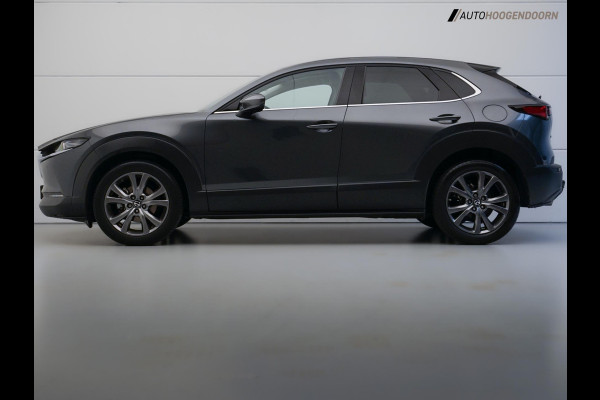 Mazda CX-30 2.0 e-SkyActiv-X M Hybrid Luxury (HEAD-UP DISPLAY,BOSE,STOELVERWARMING,SCHUIFDAK,KEYLESS,DODEHOEK,360 CAMERA,TREKHAAK)