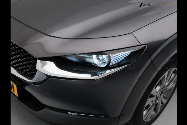 Mazda CX-30 2.0 e-SkyActiv-X M Hybrid Luxury (HEAD-UP DISPLAY,BOSE,STOELVERWARMING,SCHUIFDAK,KEYLESS,DODEHOEK,360 CAMERA,TREKHAAK)