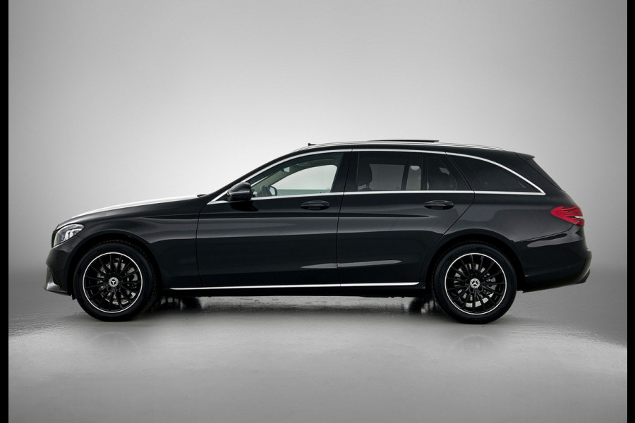 Mercedes-Benz C-Klasse Estate 180 Business Solution Avantgarde | Panoramadak | Multi spaaks lichtmetalen velgen | Navigatie | Parking support | Inclusief 24 maanden MB Certified garantie voor Europa.