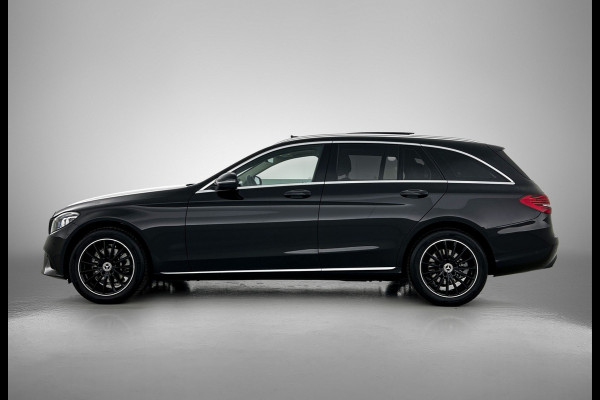 Mercedes-Benz C-Klasse Estate 180 Business Solution Avantgarde | Panoramadak | Multi spaaks lichtmetalen velgen | Navigatie | Parking support | Inclusief 24 maanden MB Certified garantie voor Europa.