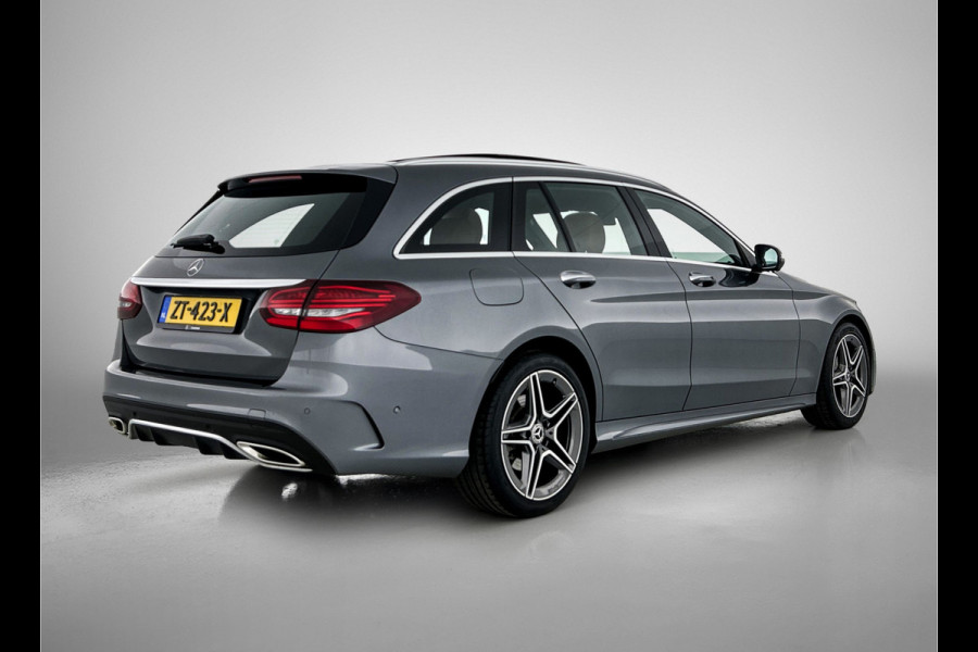 Mercedes-Benz C-Klasse Estate 200 Premium Plus Pack | Panoramadak | 5 spaaks lichtmetalen velgen | Navigatie | Parking support | Inclusief 24 maanden MB Certified garantie voor Europa.