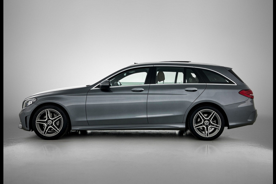 Mercedes-Benz C-Klasse Estate 200 Premium Plus Pack | Panoramadak | 5 spaaks lichtmetalen velgen | Navigatie | Parking support | Inclusief 24 maanden MB Certified garantie voor Europa.