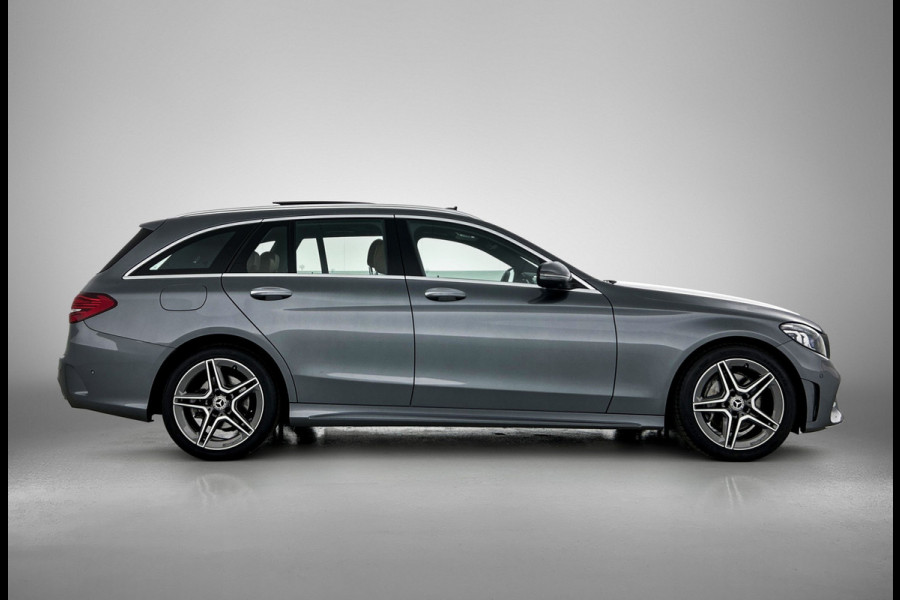 Mercedes-Benz C-Klasse Estate 200 Premium Plus Pack | Panoramadak | 5 spaaks lichtmetalen velgen | Navigatie | Parking support | Inclusief 24 maanden MB Certified garantie voor Europa.