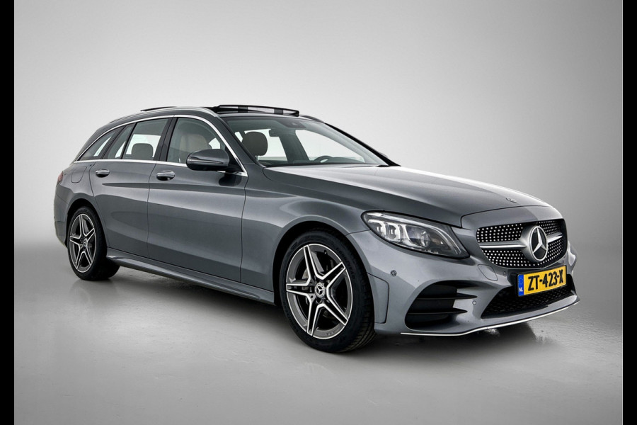 Mercedes-Benz C-Klasse Estate 200 Premium Plus Pack | Panoramadak | 5 spaaks lichtmetalen velgen | Navigatie | Parking support | Inclusief 24 maanden MB Certified garantie voor Europa.