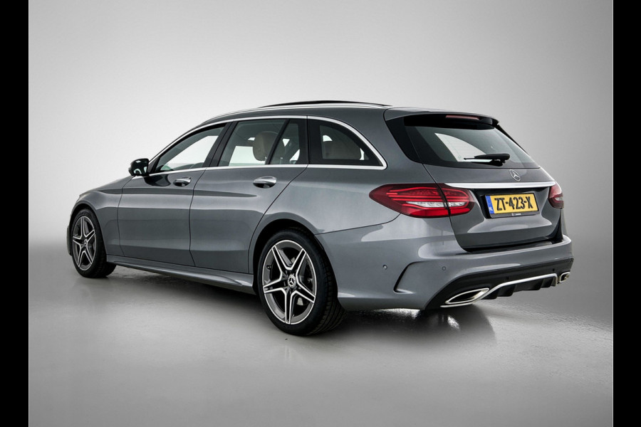 Mercedes-Benz C-Klasse Estate 200 Premium Plus Pack | Panoramadak | 5 spaaks lichtmetalen velgen | Navigatie | Parking support | Inclusief 24 maanden MB Certified garantie voor Europa.