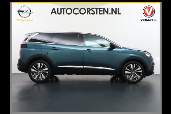 Peugeot 5008 1.6T AUT-8 181pk GT-Line 7-Per. 7-Zits Pano-Dak Apple Android Full-LED Carplay Navi 360-Camera DAB+ MirrorScreen Park-Assist 19" Virtual Cockpit (Digidash) Park City 1 Privacy Glas PureTech Blue Lease Premium 1.400kg Trekvermogen 1e Eigenaar, Dealer onderhouden! EURO 6   € 44.000 nieuw
