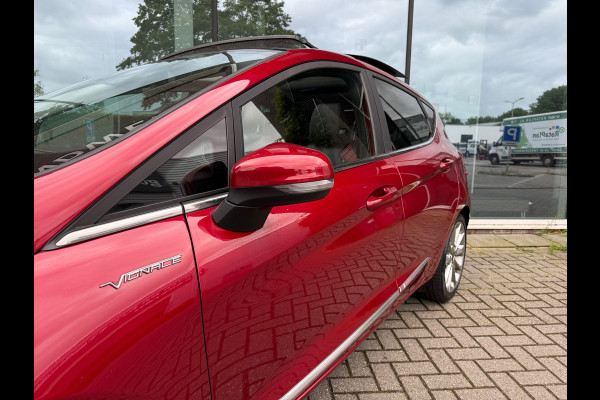 Ford Fiesta 1.0 EcoBoost 125pk Vignale - Schuif/panorama - Leder - Navi - Org.NL