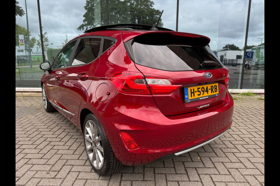 Ford Fiesta 1.0 EcoBoost 125pk Vignale - Schuif/panorama - Leder - Navi - Org.NL