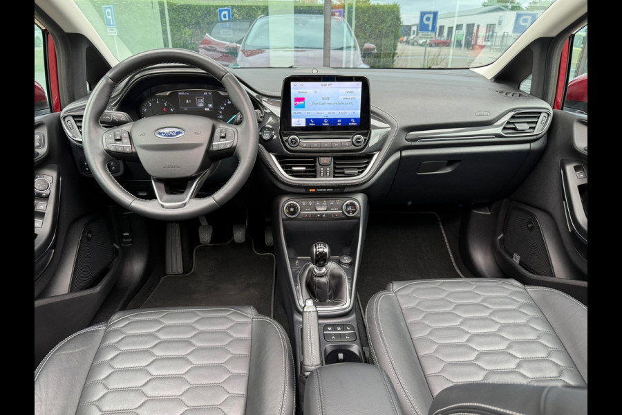 Ford Fiesta 1.0 EcoBoost 125pk Vignale - Schuif/panorama - Leder - Navi - Org.NL