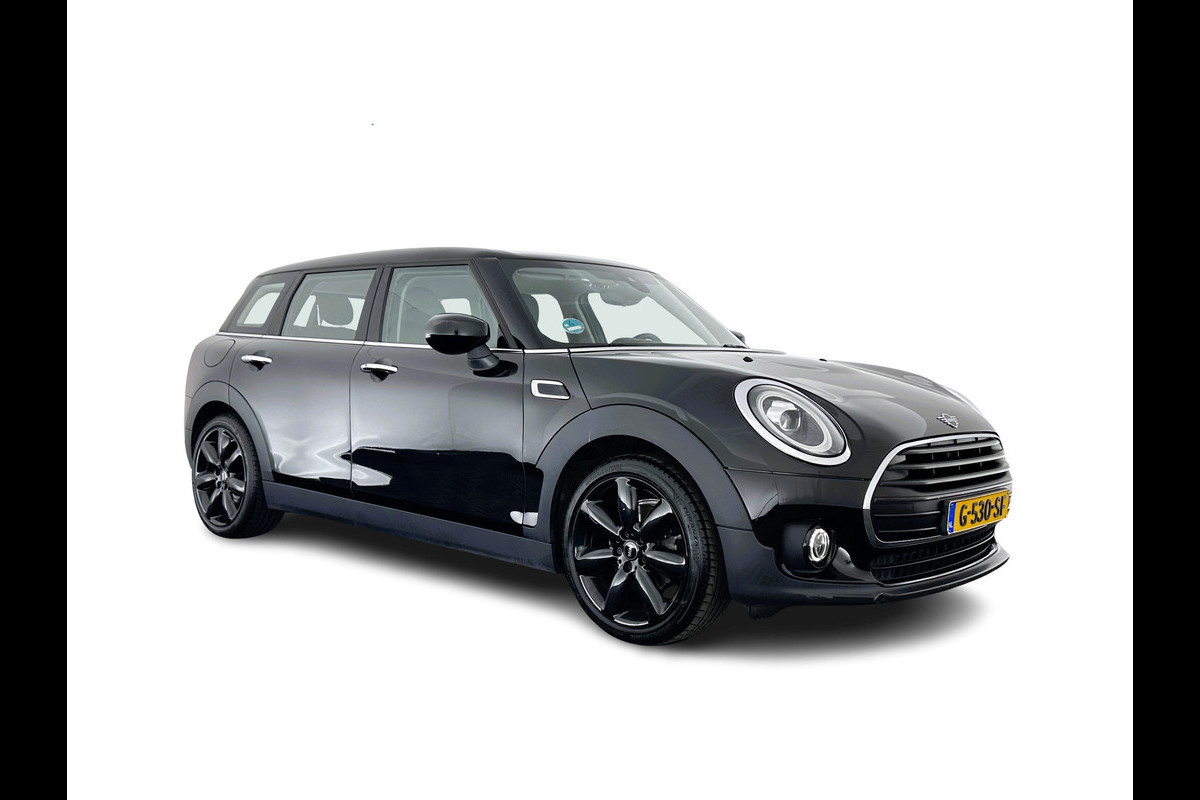 MINI Clubman 1.5 Cooper Chili (INCL-BTW) Aut. *LEATHER-MICROFIBRE | FULL-LED | KEYLESS | NAVI-FULLMAP | SPORT-SEATS | ECC | PDC | CRUISE | 18''ALU*