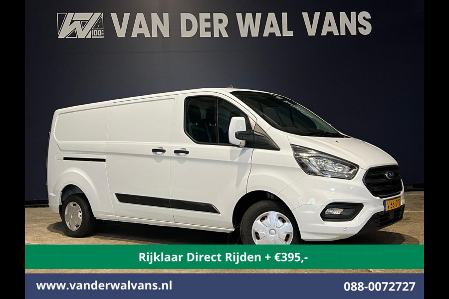 Ford Transit Custom 2.0 TDCI L2H1 Euro6 *Rijklaar Direct Rijden* # Airco | Camera | Apple Carplay | Cruisecontrol | LED | Parkeersensoren Android Auto, Verwarmde voorruit, Bijrijdersbank, 2800kg trekvermogen