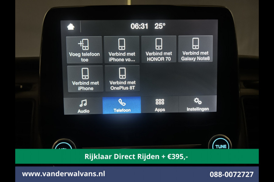 Ford Transit Custom 2.0 TDCI L2H1 Euro6 *Rijklaar Direct Rijden* # Airco | Camera | Apple Carplay | Cruisecontrol | LED | Parkeersensoren Android Auto, Verwarmde voorruit, Bijrijdersbank, 2800kg trekvermogen