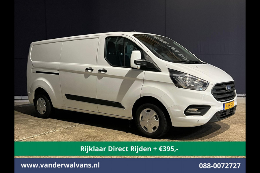 Ford Transit Custom 2.0 TDCI L2H1 Euro6 *Rijklaar Direct Rijden* # Airco | Camera | Apple Carplay | Cruisecontrol | LED | Parkeersensoren Android Auto, Verwarmde voorruit, Bijrijdersbank, 2800kg trekvermogen