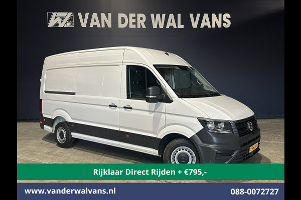 Volkswagen Crafter 2.0 TDI 141pk L3H3 L2H2 Euro6 *Rijklaar Direct Rijden* Airco | Camera | Cruisecontrol | Apple Carplay | Android Auto, Parkeersensoren, chauffeursstoel, voorruitverwarming, 3000kg trekvermogen