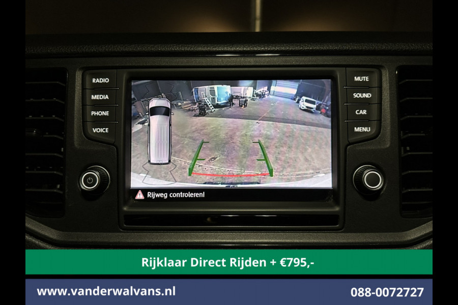 Volkswagen Crafter 2.0 TDI 141pk L3H3 L2H2 Euro6 *Rijklaar Direct Rijden* Airco | Camera | Cruisecontrol | Apple Carplay | Android Auto, Parkeersensoren, chauffeursstoel, voorruitverwarming, 3000kg trekvermogen