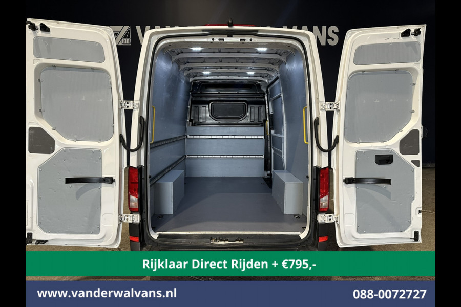 Volkswagen Crafter 2.0 TDI 141pk L3H3 L2H2 Euro6 *Rijklaar Direct Rijden* Airco | Camera | Cruisecontrol | Apple Carplay | Android Auto, Parkeersensoren, chauffeursstoel, voorruitverwarming, 3000kg trekvermogen