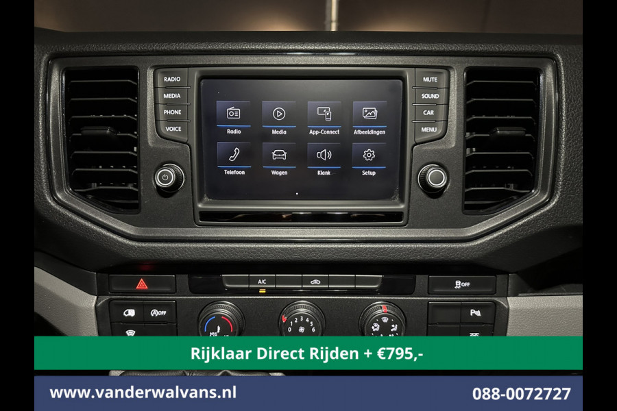 Volkswagen Crafter 2.0 TDI 141pk L3H3 L2H2 Euro6 *Rijklaar Direct Rijden* Airco | Camera | Cruisecontrol | Apple Carplay | Android Auto, Parkeersensoren, chauffeursstoel, voorruitverwarming, 3000kg trekvermogen