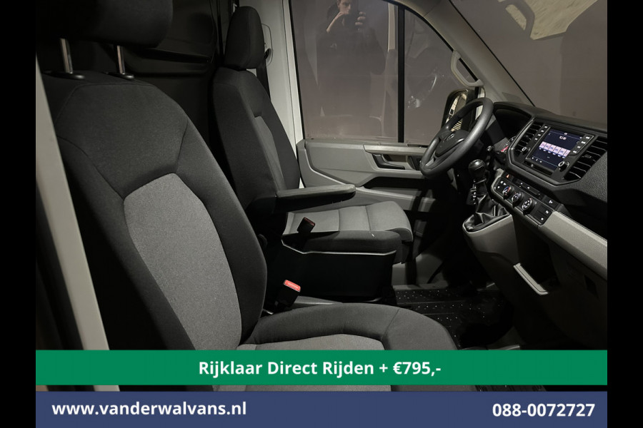 Volkswagen Crafter 2.0 TDI 141pk L3H3 L2H2 Euro6 *Rijklaar Direct Rijden* Airco | Camera | Cruisecontrol | Apple Carplay | Android Auto, Parkeersensoren, chauffeursstoel, voorruitverwarming, 3000kg trekvermogen
