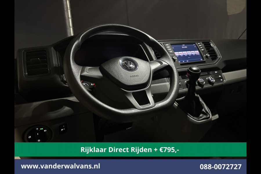 Volkswagen Crafter 2.0 TDI 141pk L3H3 L2H2 Euro6 *Rijklaar Direct Rijden* Airco | Camera | Cruisecontrol | Apple Carplay | Android Auto, Parkeersensoren, chauffeursstoel, voorruitverwarming, 3000kg trekvermogen