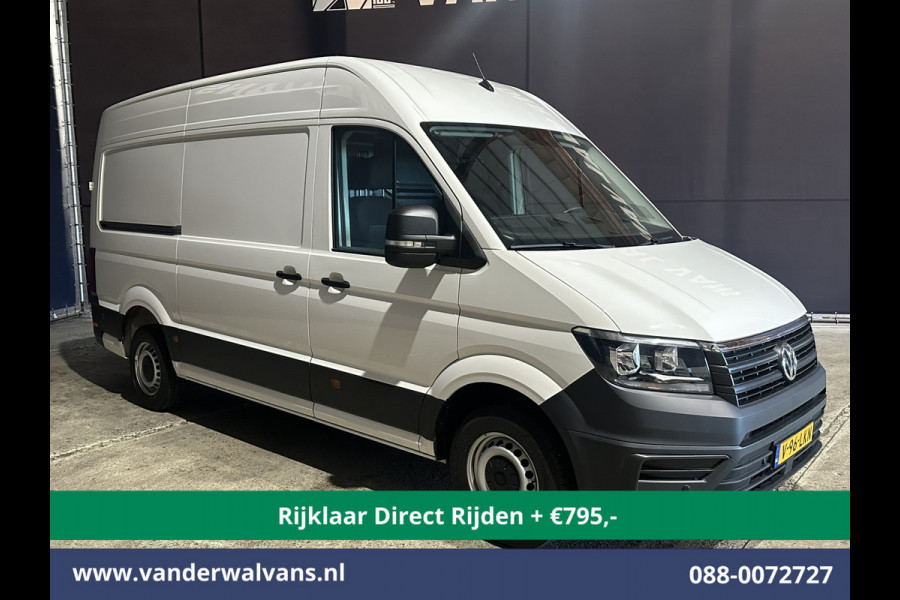 Volkswagen Crafter 2.0 TDI 141pk L3H3 L2H2 Euro6 *Rijklaar Direct Rijden* Airco | Camera | Cruisecontrol | Apple Carplay | Android Auto, Parkeersensoren, chauffeursstoel, voorruitverwarming, 3000kg trekvermogen