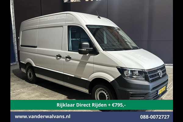Volkswagen Crafter 2.0 TDI 141pk L3H3 L2H2 Euro6 *Rijklaar Direct Rijden* Airco | Camera | Cruisecontrol | Apple Carplay | Android Auto, Parkeersensoren, chauffeursstoel, voorruitverwarming, 3000kg trekvermogen