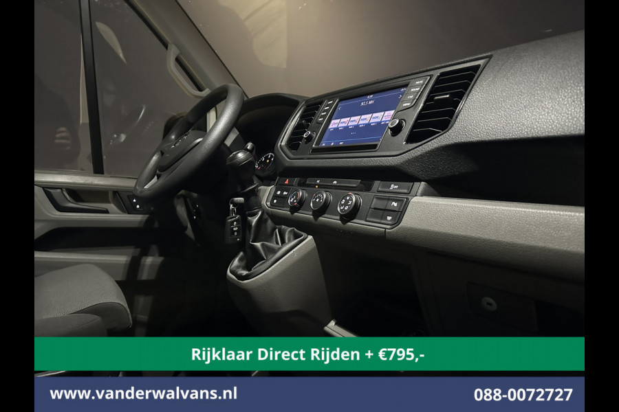 Volkswagen Crafter 2.0 TDI 141pk L3H3 L2H2 Euro6 *Rijklaar Direct Rijden* Airco | Camera | Cruisecontrol | Apple Carplay | Android Auto, Parkeersensoren, chauffeursstoel, voorruitverwarming, 3000kg trekvermogen