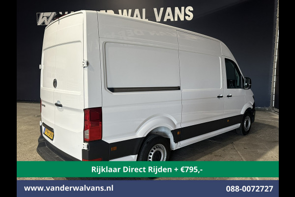 Volkswagen Crafter 2.0 TDI 141pk L3H3 L2H2 Euro6 *Rijklaar Direct Rijden* Airco | Camera | Cruisecontrol | Apple Carplay | Android Auto, Parkeersensoren, chauffeursstoel, voorruitverwarming, 3000kg trekvermogen