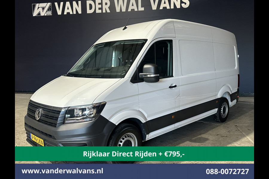 Volkswagen Crafter 2.0 TDI 141pk L3H3 L2H2 Euro6 *Rijklaar Direct Rijden* Airco | Camera | Cruisecontrol | Apple Carplay | Android Auto, Parkeersensoren, chauffeursstoel, voorruitverwarming, 3000kg trekvermogen