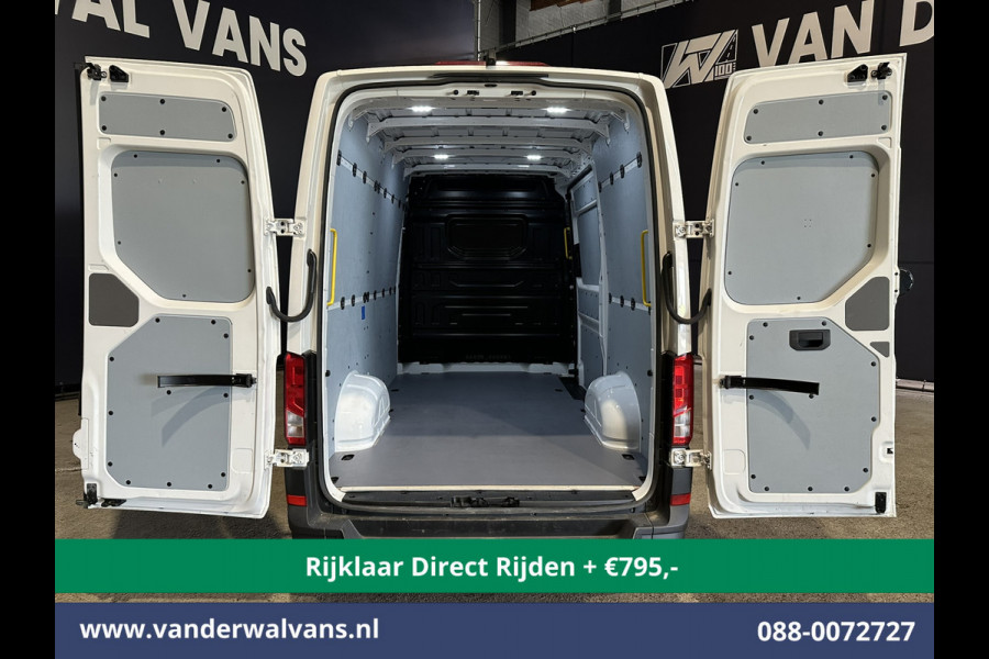 Volkswagen Crafter 2.0 TDI 141pk L3H3 L2H2 Euro6 *Rijklaar Direct Rijden* Airco | Camera | Apple Carplay | Andoid Auto Bijrijdersbank, 3000kg trekvermogen