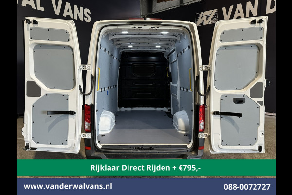 Volkswagen Crafter 2.0 TDI 141pk L3H3 L2H2 Euro6 *Rijklaar Direct Rijden* Airco | Camera | Apple Carplay | Andoid Auto Bijrijdersbank, 3000kg trekvermogen
