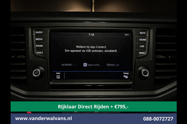 Volkswagen Crafter 2.0 TDI 141pk L3H3 L2H2 Euro6 *Rijklaar Direct Rijden* Airco | Camera | Apple Carplay | Andoid Auto Bijrijdersbank, 3000kg trekvermogen