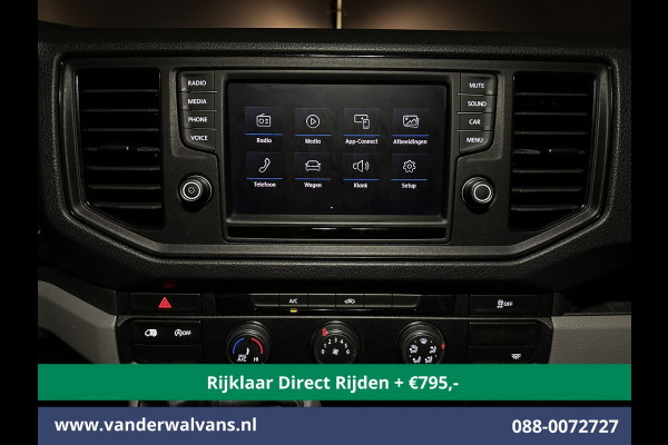 Volkswagen Crafter 2.0 TDI 141pk L3H3 L2H2 Euro6 *Rijklaar Direct Rijden* Airco | Camera | Apple Carplay | Andoid Auto Bijrijdersbank, 3000kg trekvermogen