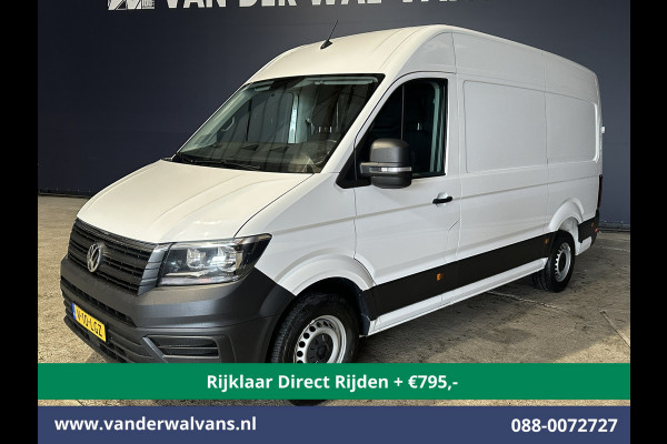 Volkswagen Crafter 2.0 TDI 141pk L3H3 L2H2 Euro6 *Rijklaar Direct Rijden* Airco | Camera | Apple Carplay | Andoid Auto Bijrijdersbank, 3000kg trekvermogen