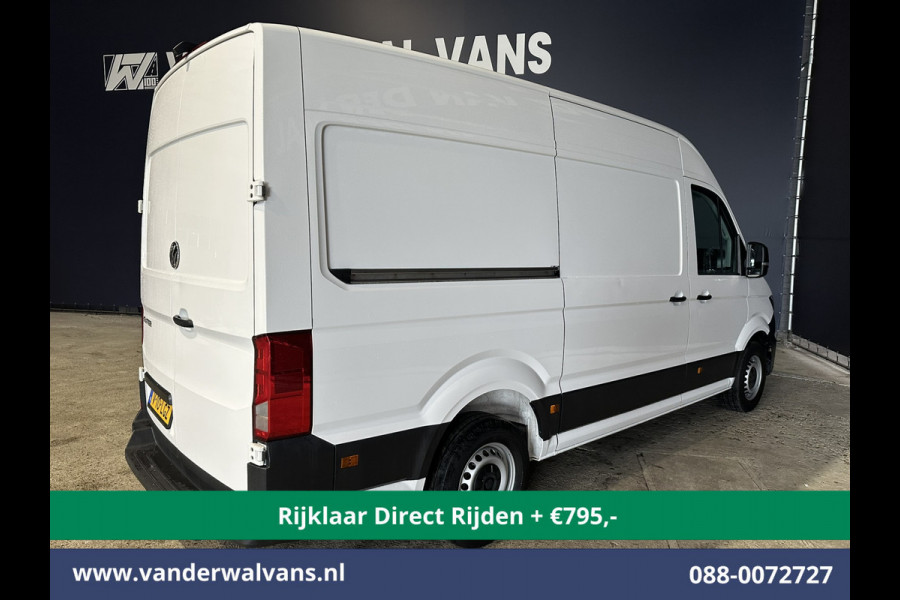 Volkswagen Crafter 2.0 TDI 141pk L3H3 L2H2 Euro6 *Rijklaar Direct Rijden* Airco | Camera | Apple Carplay | Andoid Auto Bijrijdersbank, 3000kg trekvermogen