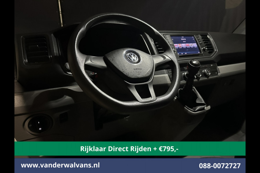 Volkswagen Crafter 2.0 TDI 141pk L3H3 L2H2 Euro6 *Rijklaar Direct Rijden* Airco | Camera | Apple Carplay | Andoid Auto Bijrijdersbank, 3000kg trekvermogen
