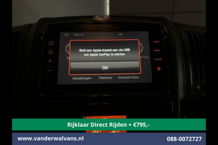 Opel Movano 2.2D 120pk L2H2 *Rijklaar Direct Rijden* Euro6 Airco | 2500kg Trekhaak | Apple Carplay | Cruisecontrol Android Auto, Parkeersensoren, Bijrijdersbank