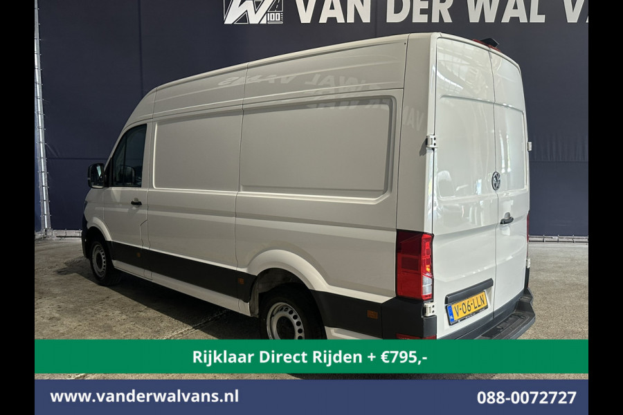 Volkswagen Crafter 2.0 TDI 141pk L3H3 L2H2 Euro6 *Rijklaar Direct Rijden* Airco | Massagestoel | Camera | Apple Carplay | Cruisecontrol Android Auto, Chauffeursstoel