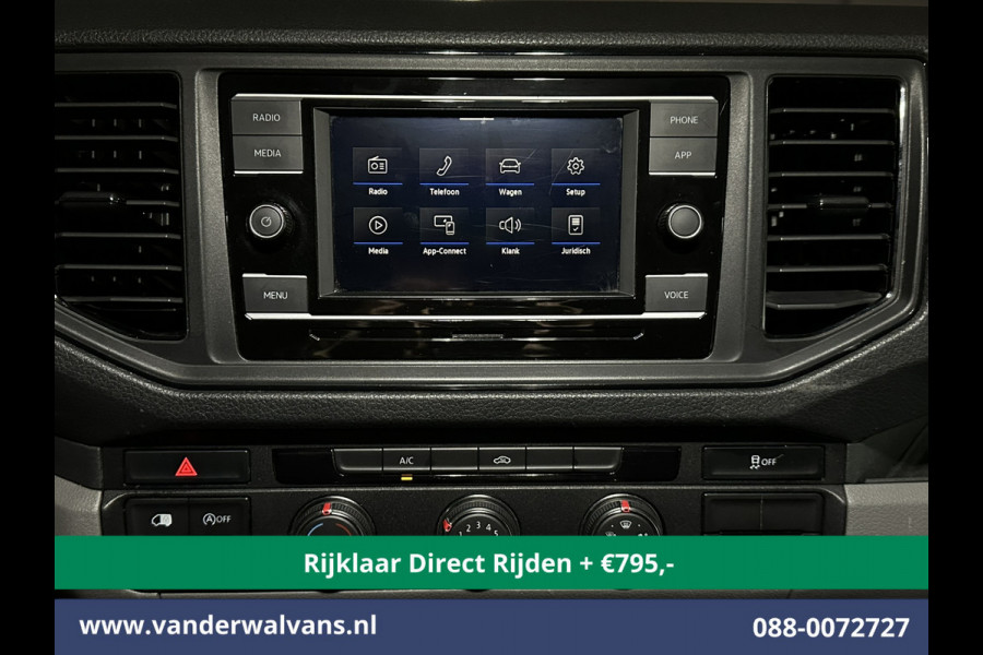 Volkswagen Crafter 2.0 TDI 141pk L3H3 L2H2 Euro6 *Rijklaar Direct Rijden* Airco | Massagestoel | Camera | Apple Carplay | Cruisecontrol Android Auto, Chauffeursstoel