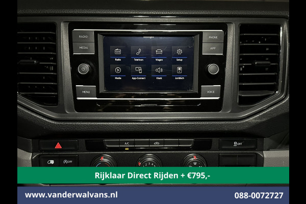 Volkswagen Crafter 2.0 TDI 141pk L3H3 L2H2 Euro6 *Rijklaar Direct Rijden* Airco | Massagestoel | Camera | Apple Carplay | Cruisecontrol Android Auto, Chauffeursstoel