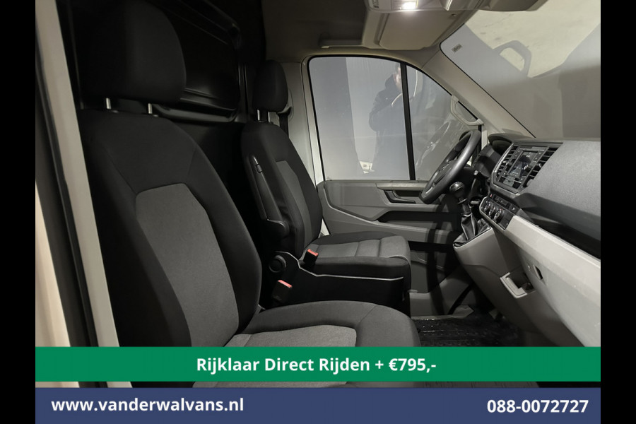 Volkswagen Crafter 2.0 TDI 141pk L3H3 L2H2 Euro6 *Rijklaar Direct Rijden* Airco | Massagestoel | Camera | Apple Carplay | Cruisecontrol Android Auto, Chauffeursstoel