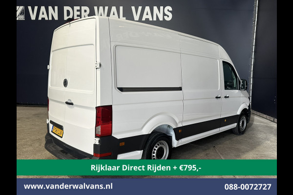 Volkswagen Crafter 2.0 TDI 141pk L3H3 L2H2 Euro6 *Rijklaar Direct Rijden* Airco | Massagestoel | Camera | Apple Carplay | Cruisecontrol Android Auto, Chauffeursstoel