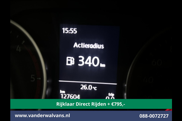 Volkswagen Crafter 2.0 TDI 141pk L3H3 L2H2 Euro6 *Rijklaar Direct Rijden* Airco | Massagestoel | Camera | Apple Carplay | Cruisecontrol Android Auto, Chauffeursstoel