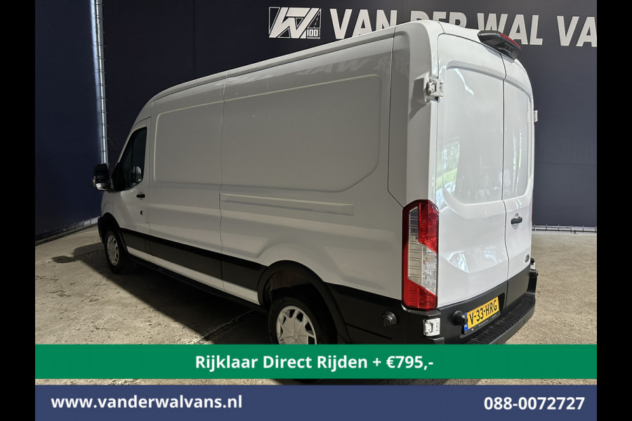 Ford Transit 2.0 TDCI 131pk L3H2 Euro6 *Rijklaar Direct Rijden* Airco | Camera | Navigatie | Apple Carplay | LED | Cruisecontrol Parkeersensoren, Stoelverwarming, Verwarmde voorruit, Bijrijdersbank, 2500kg trekvermogen