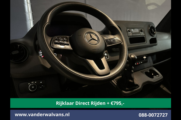 Mercedes-Benz Sprinter 315 CDI 150pk L3H2 Euro6 *Rijklaar Direct Rijden* Airco | Camera | Cruisecontrol | Stoelverwarming 270 Graden achterdeuren, Bijrijdersbank
