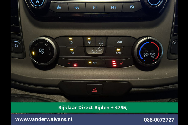Ford Transit 2.0 TDCI 131pk L4H3 Jumbo Euro6 *Rijklaar Direct Rijden* Airco | Camera | Navigatie | Apple Carplay | Cruisecontrol Android Auto, Stoelverwarming, Verwarmde voorruit, Parkeersensoren, Bijrijdersbank