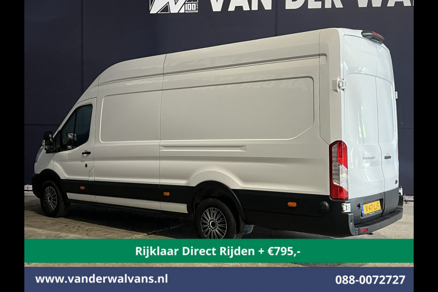 Ford Transit 2.0 TDCI 131pk L4H3 Jumbo Euro6 *Rijklaar Direct Rijden* Airco | Camera | Navigatie | Apple Carplay | Cruisecontrol Android Auto, Stoelverwarming, Verwarmde voorruit, Parkeersensoren, Bijrijdersbank