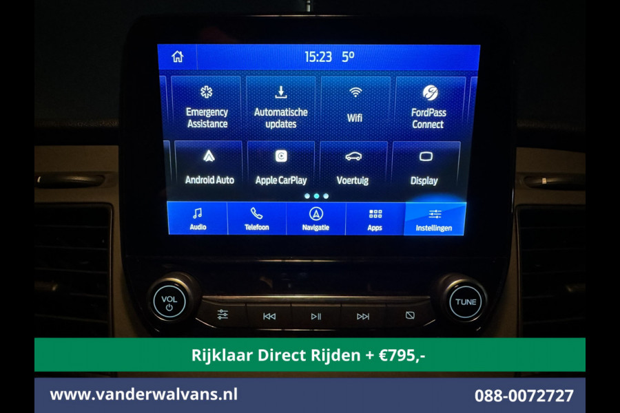 Ford Transit 2.0 TDCI 131pk L4H3 Jumbo Euro6 *Rijklaar Direct Rijden* Airco | Camera | Navigatie | Apple Carplay | Cruisecontrol Android Auto, Stoelverwarming, Verwarmde voorruit, Parkeersensoren, Bijrijdersbank